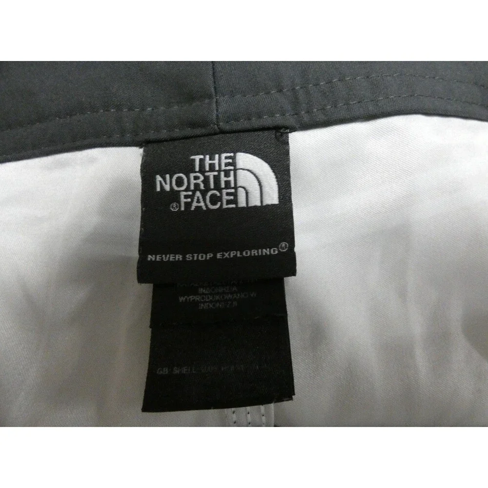The North Face Men's 40 Black White Plaid Board Shorts Swim Trunks
